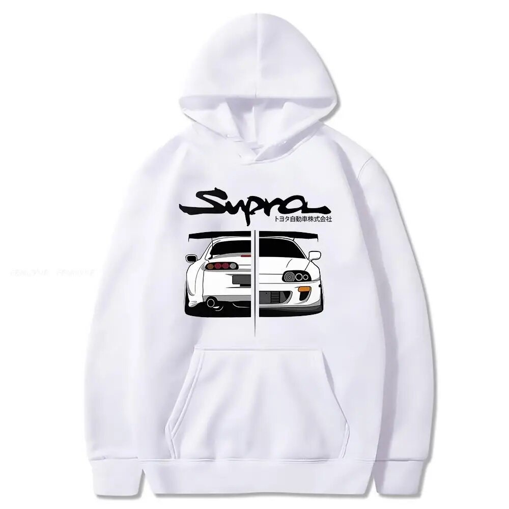 SUPRA Printed Fleece Hoodie – Stylish Winter Pullover for Men  Premium Streetwear Comfort