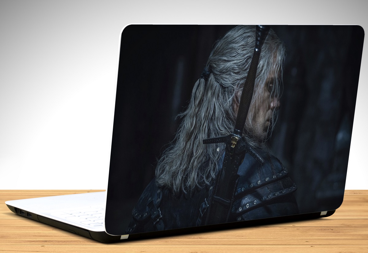 witcher macbook sticker