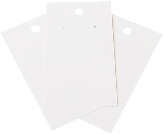 MUZHAUL Earring Display Cards for Jewellery Packaging & Small Business Owners | 25/50/100/150/200 Pcs | Elegant & Durable Jewelry Display | JEWELLERY SMALL BUSINESS