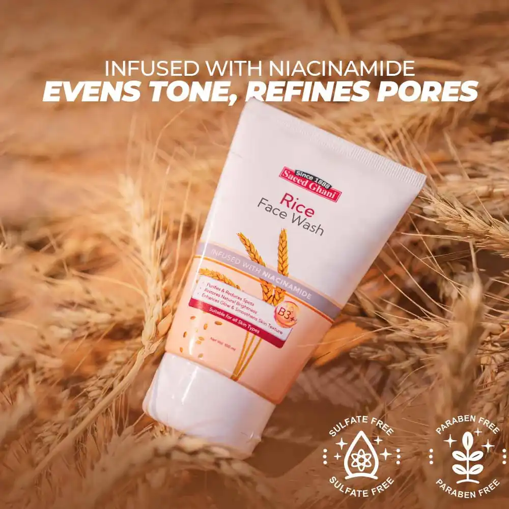 Brightening & Nourishing Rice Face Wash 50ml