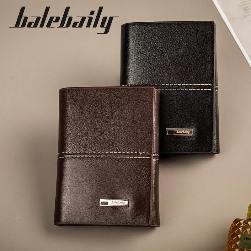 New Men’s Trifold Leather Wallet – Premium Wallet with Multiple Card Slots – Stylish & Durable Wallet for Everyday Use