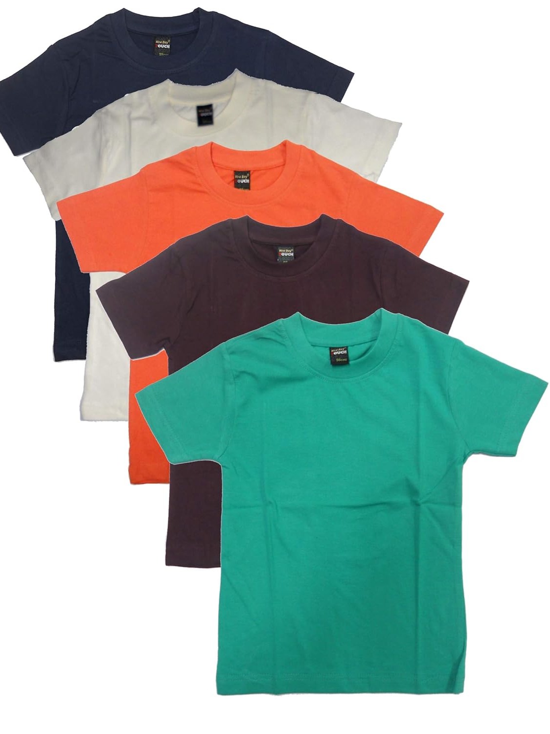 Plain Round Neck Half Sleeves T-Shirts For Men's fabric cotton For ...