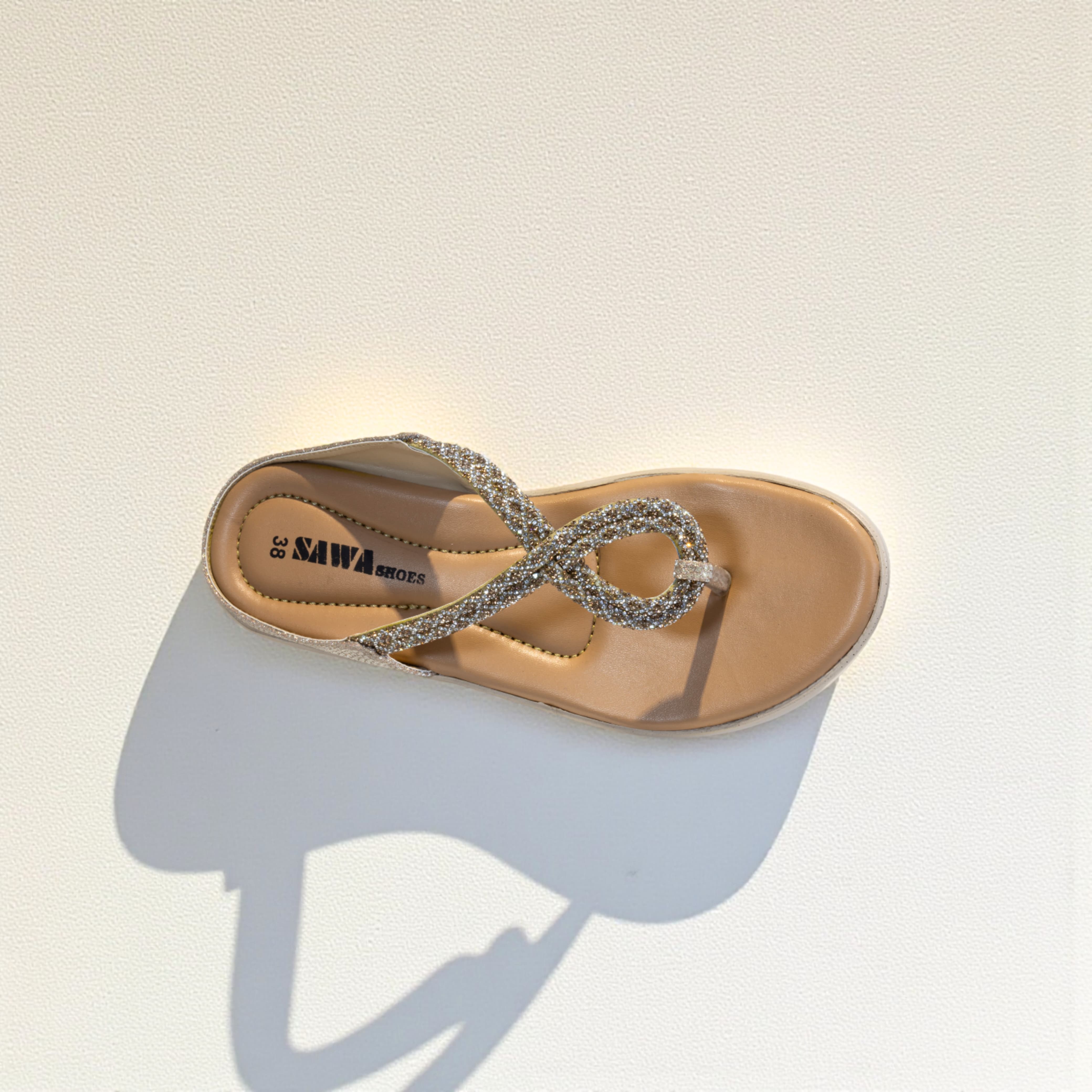 Stylish Wedge For Women or Girls-SAWA SHOES- 461