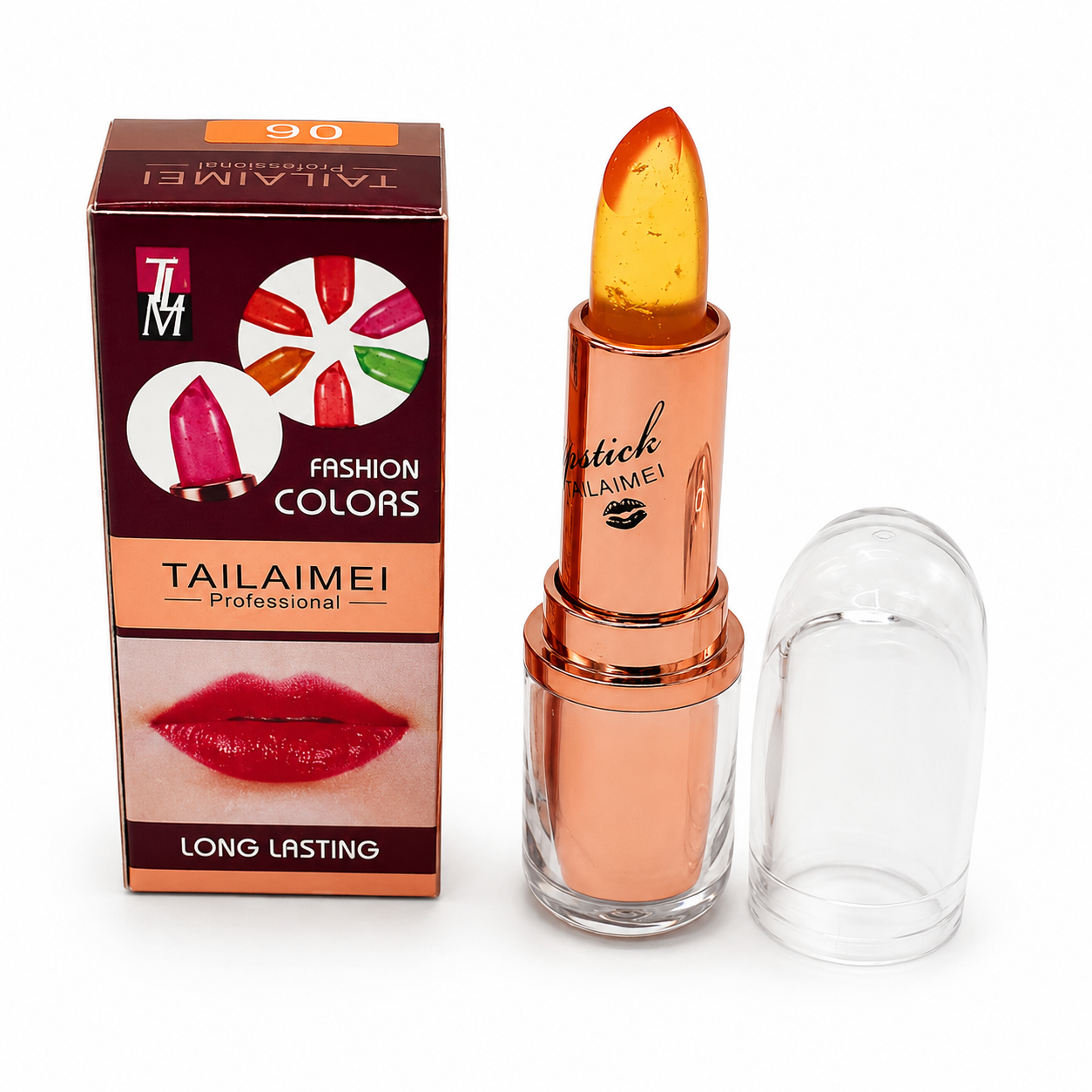 TAILAIMEI Professional Temperature Color Changing Jelly Lipstick – Long Lasting Moisturizing Crystal Lip Balm – Magic Lip Glow