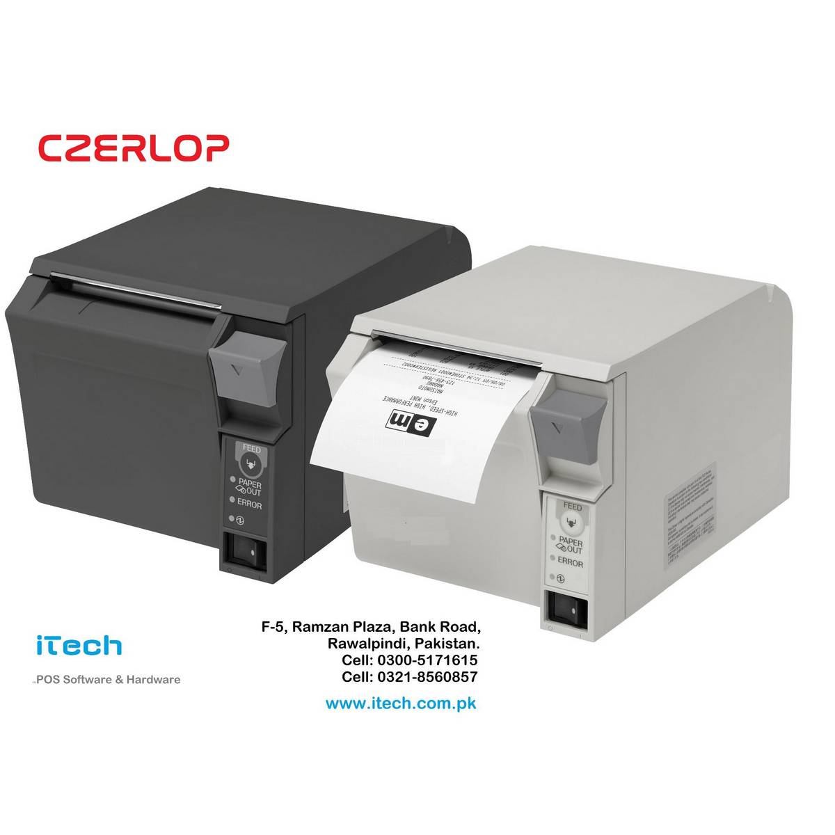 Thermal Receipt Printer Ticket Invoice 