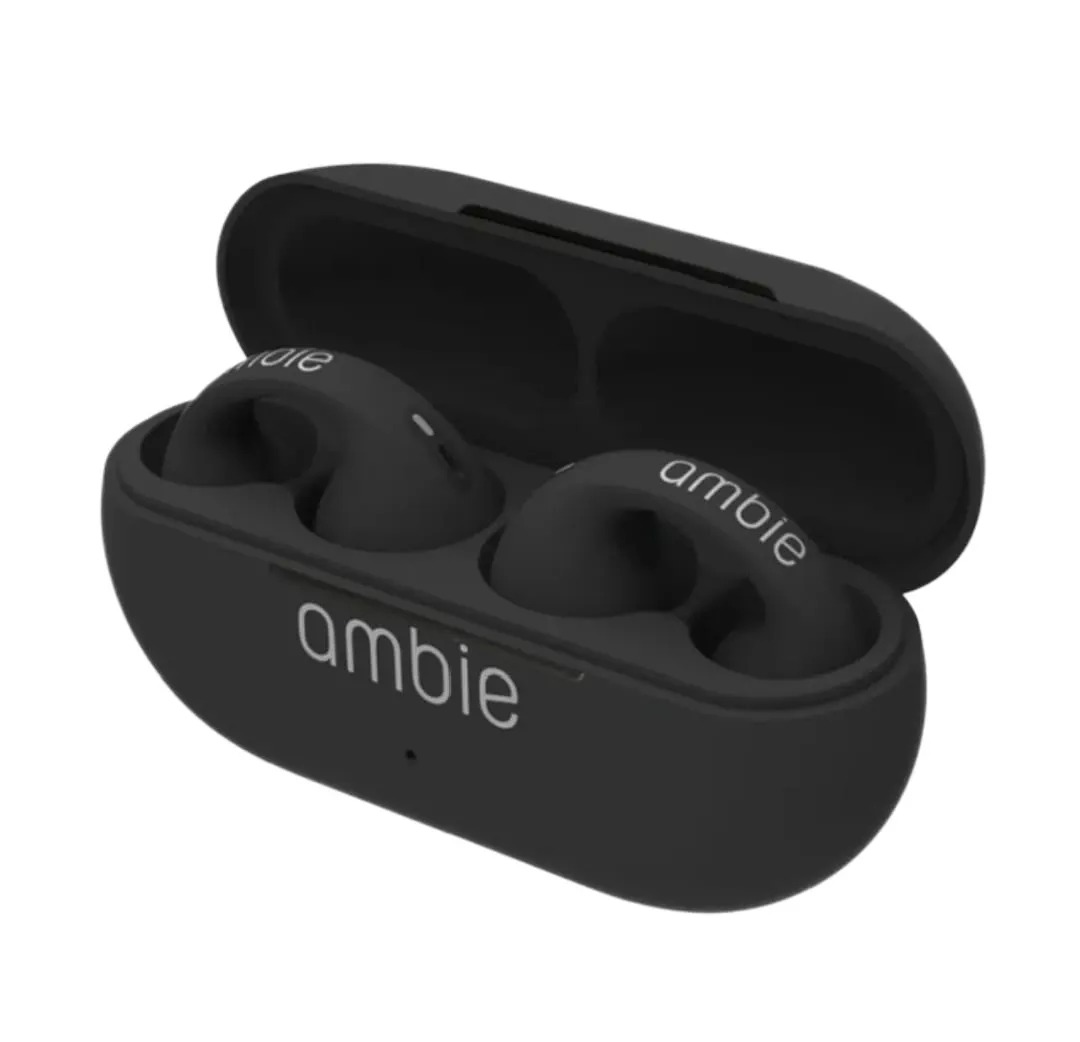 Ambie Wireless Ear Clips 5.3 Bluetooth Headphones, Comfortable Ear Cuffs, Premium Sound Quality