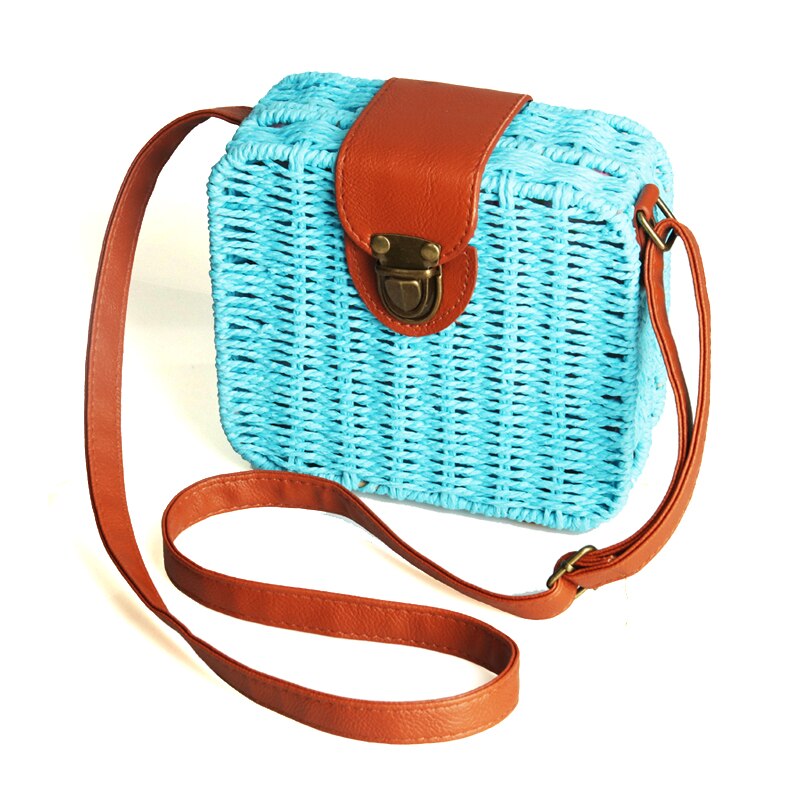small straw bolsas