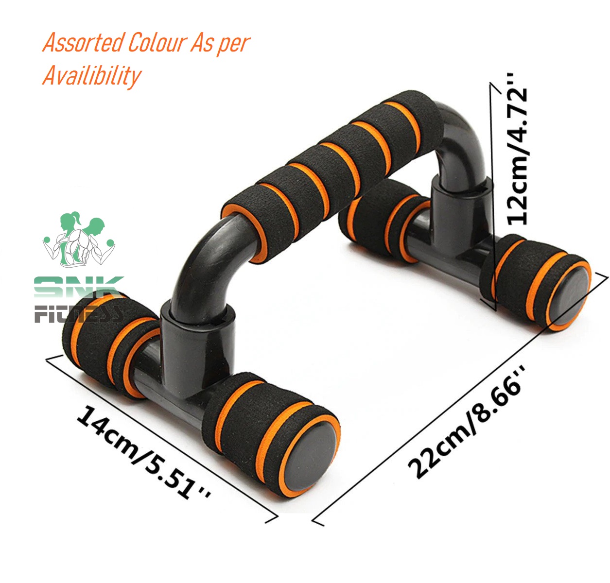 Pair of Push up Stands Highest-Quality With Foam Grip For exercise