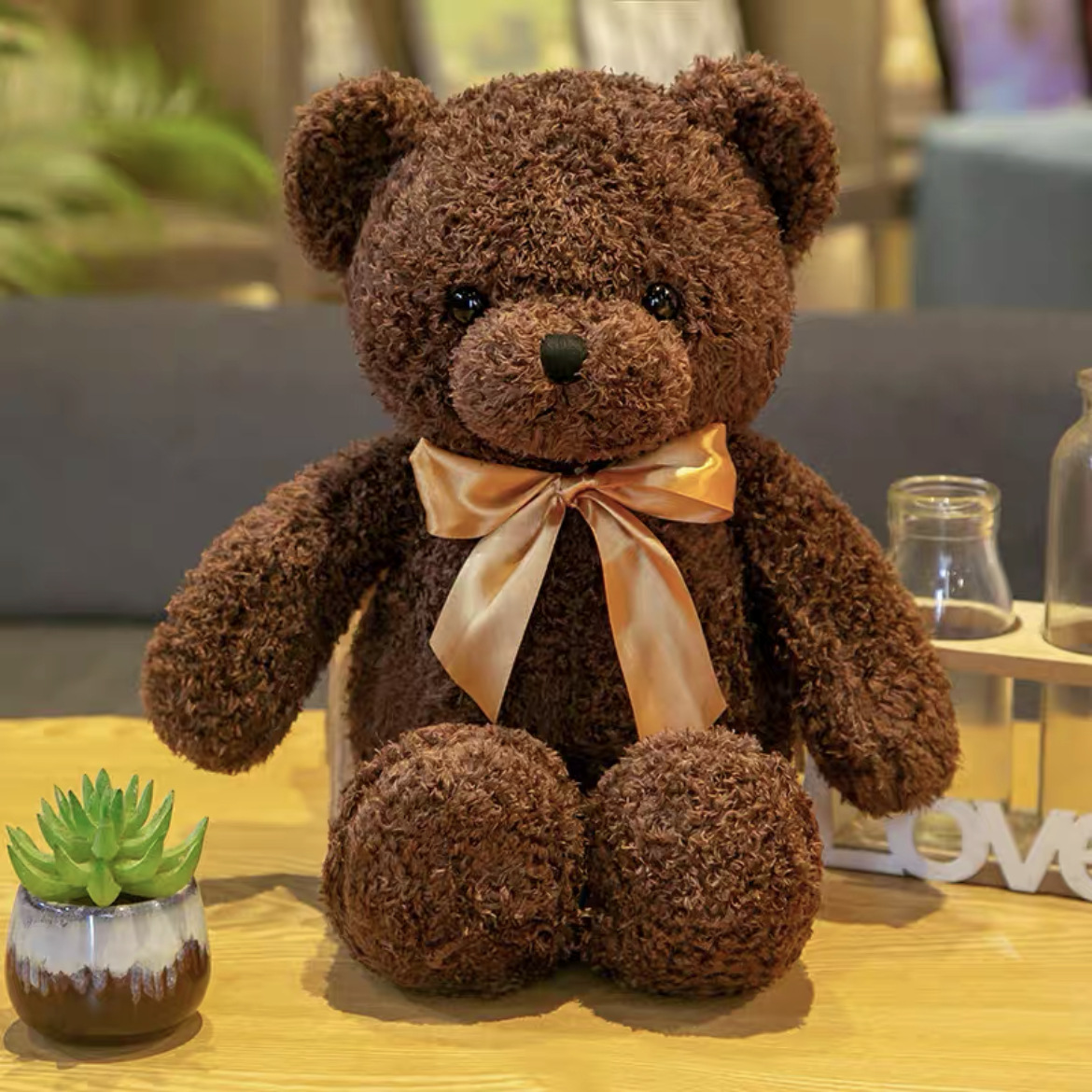 Bear doll sweater bear plush toy dressing teddy bear ragdoll doll ...