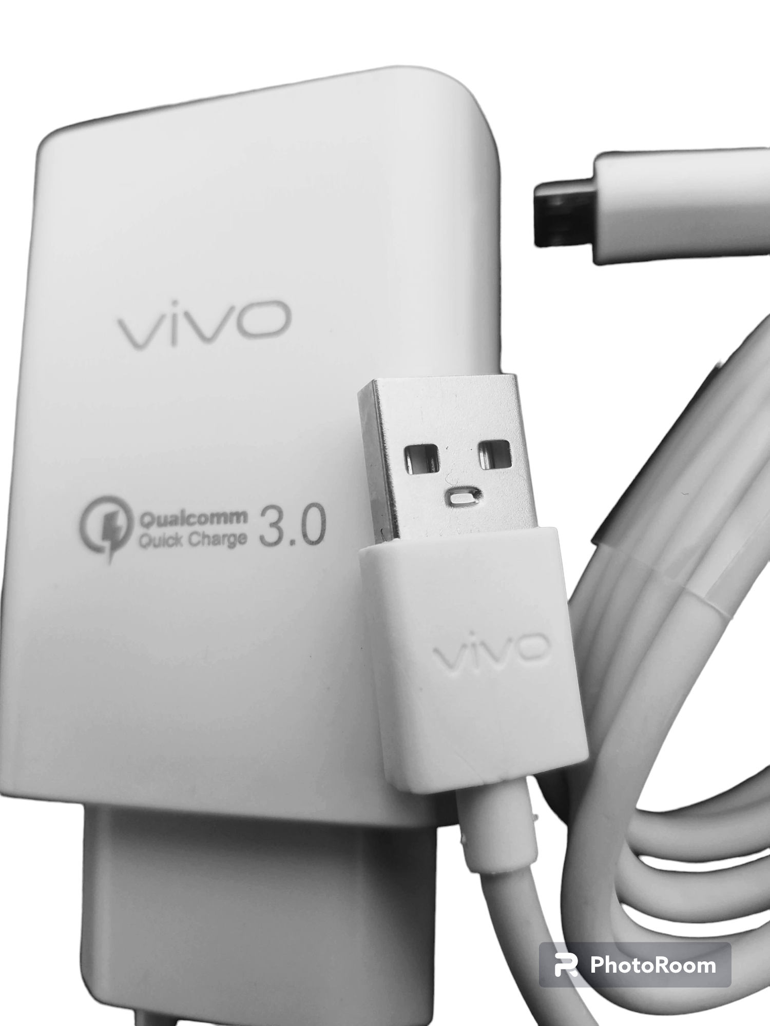 Vivo Original Charger with Micro USB Cable for Fast Charging