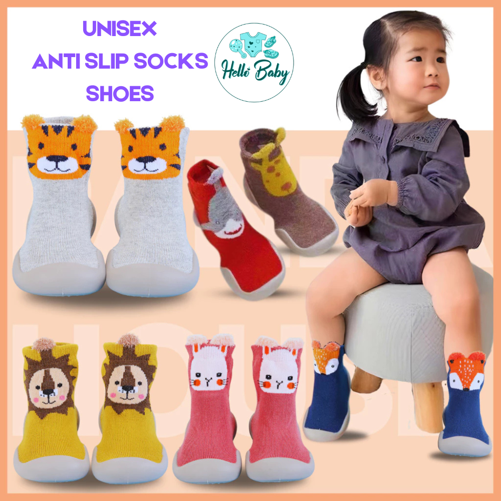 Baby First Walker Shoes Kids Soft Rubber Sole Baby Shoes Anti-slip Children Shoes Boys Girls Shoes
