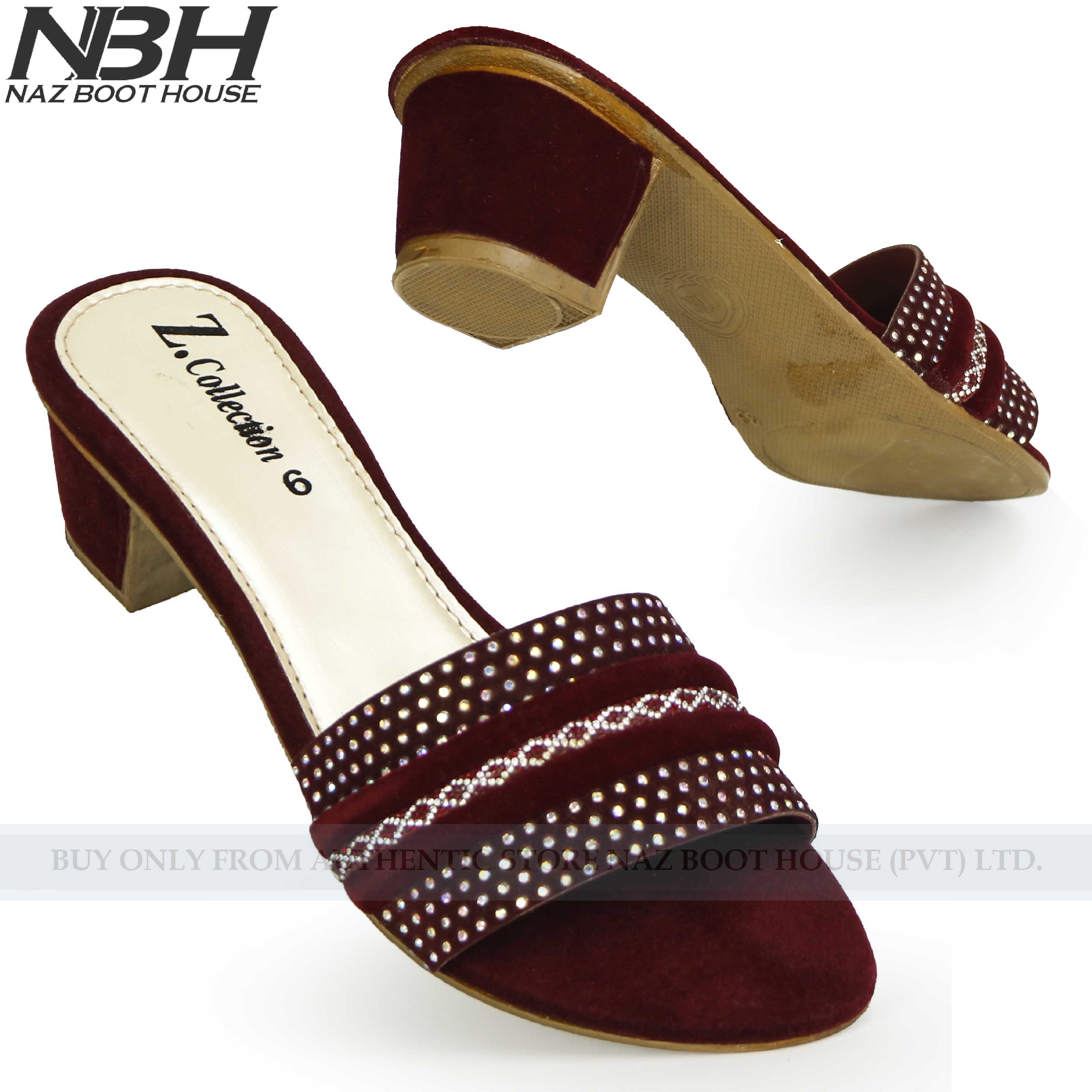 NBH Sandals For Women - Comfortable Heels For Girls - Shoes For Women - Fancy Ladies Chappal - Sendals For Girls - Chappal for Girls - Perfect Gifts For Girls On Birthday