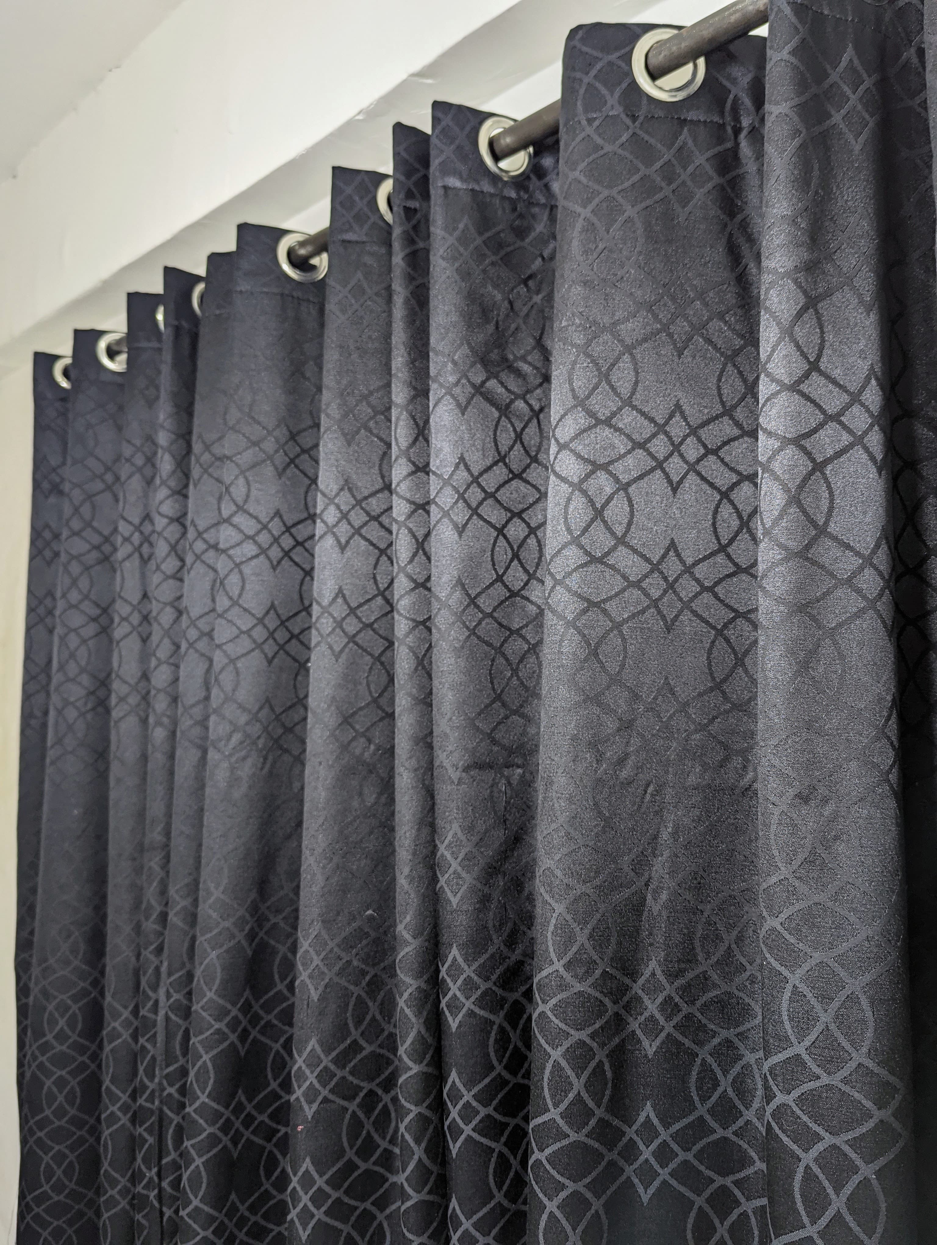 Solid Colours Ready Made  Curtains For Your Bedroom Window 1 PC