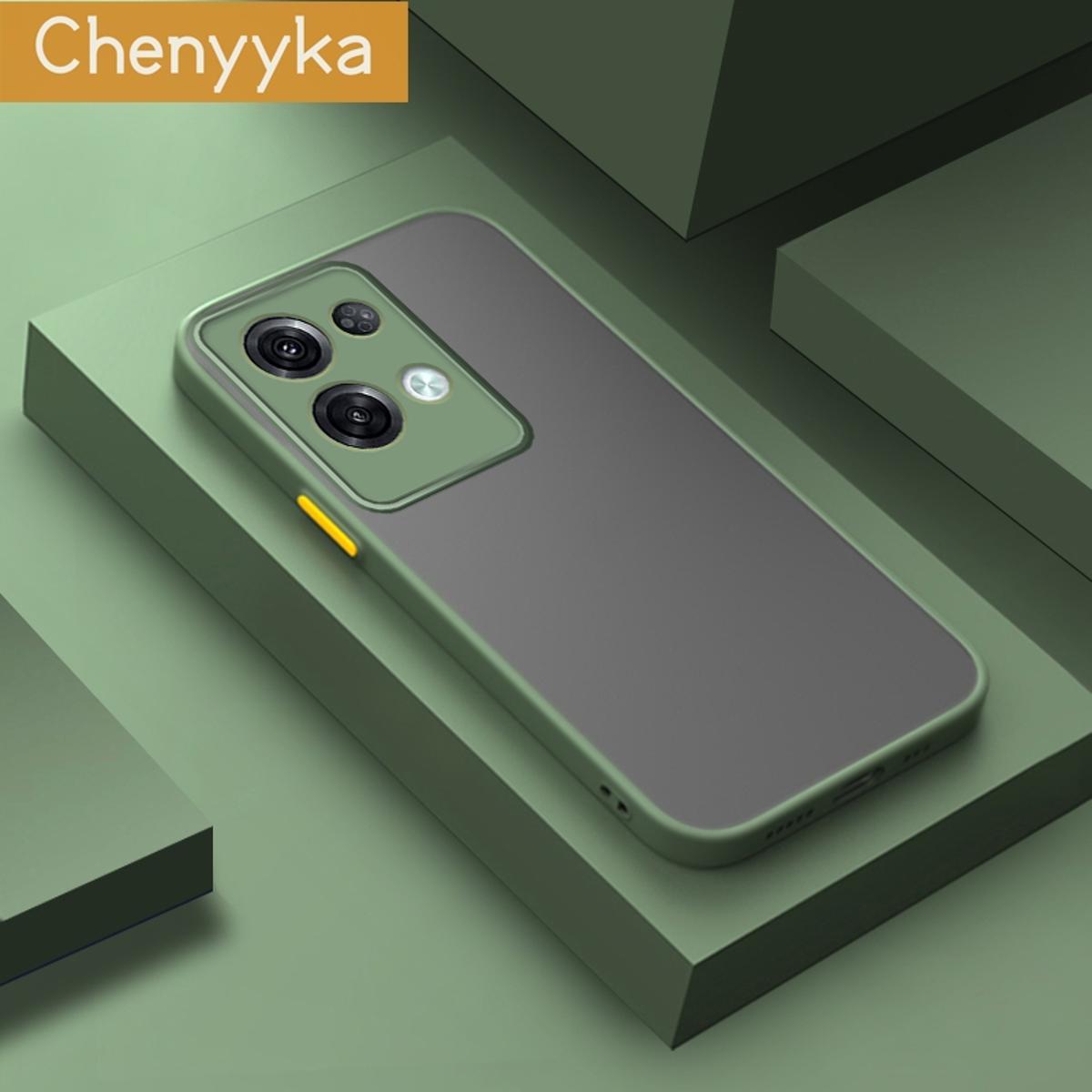 GOKEN Cover per Oppo Reno8 PRO 5G (Reno 8 PRO 5G) + 2 Vetro