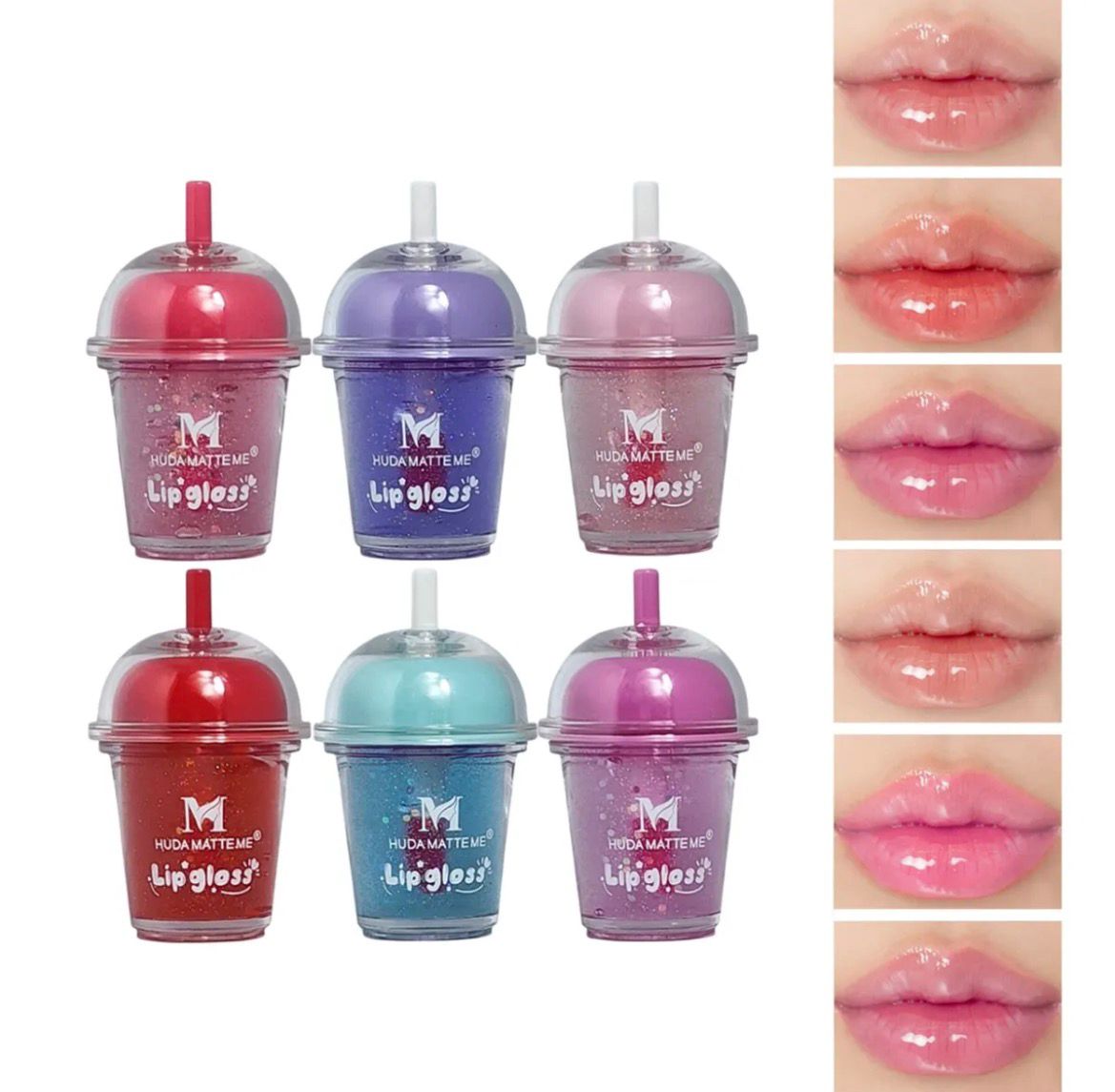 New Poly Ayir 1 Piece Soft Drink Glitter lip gloss