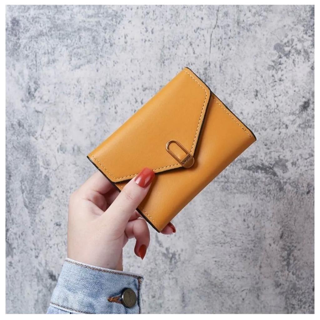 Short Women Wallets Small Slim Luxury Wallet New Fashion Pu Leather Female Purse Designer Money Bag Card Holder, wallets For Girls