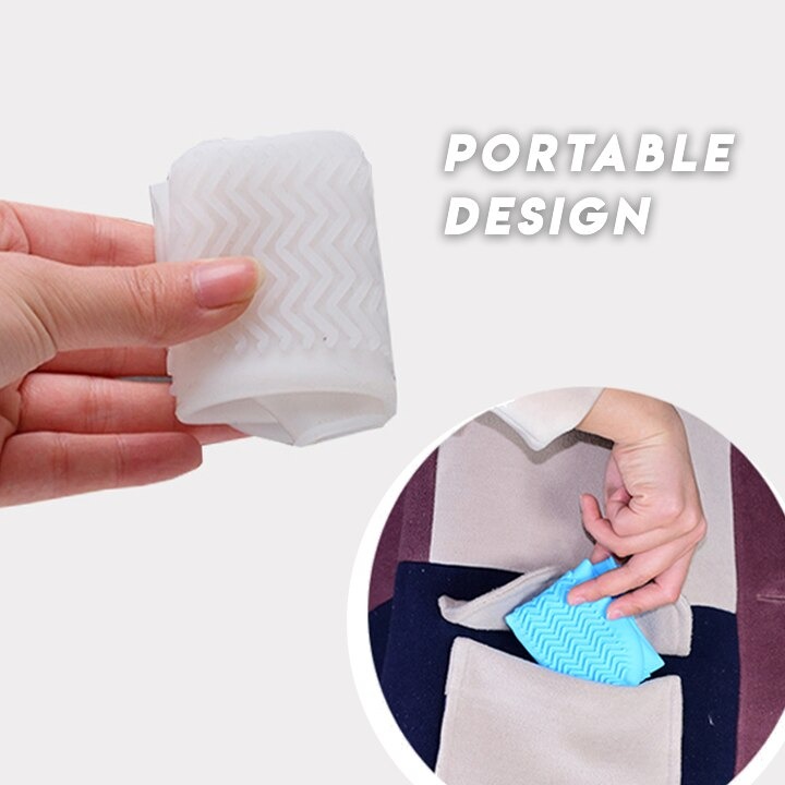 New  Waterproof Shoes Cover Rain, Waterproof Rain Boots Cover Anti Slip Washable Reusable for Family&Ladies &Children
