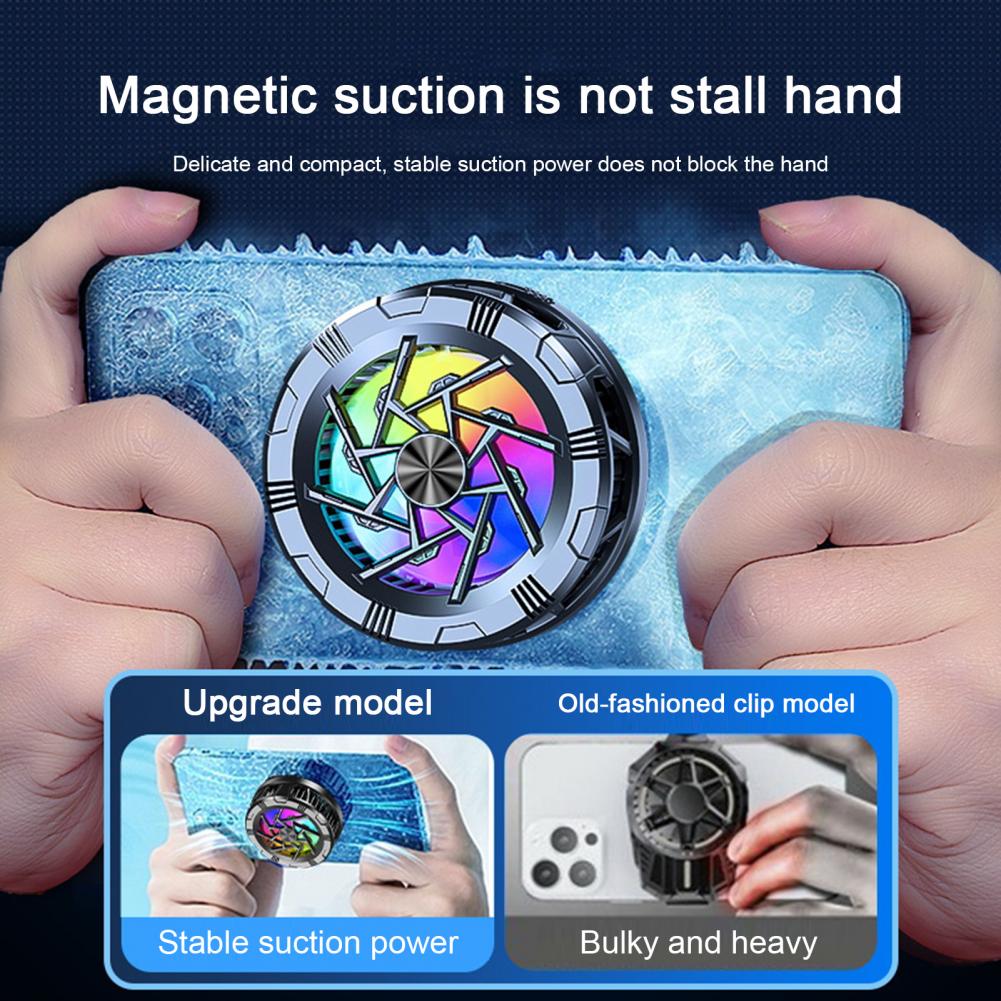 AL-11 Radiator for Phone Tablet Cooler Fan Universal Mute Semiconductor Cooling System Heat Sink