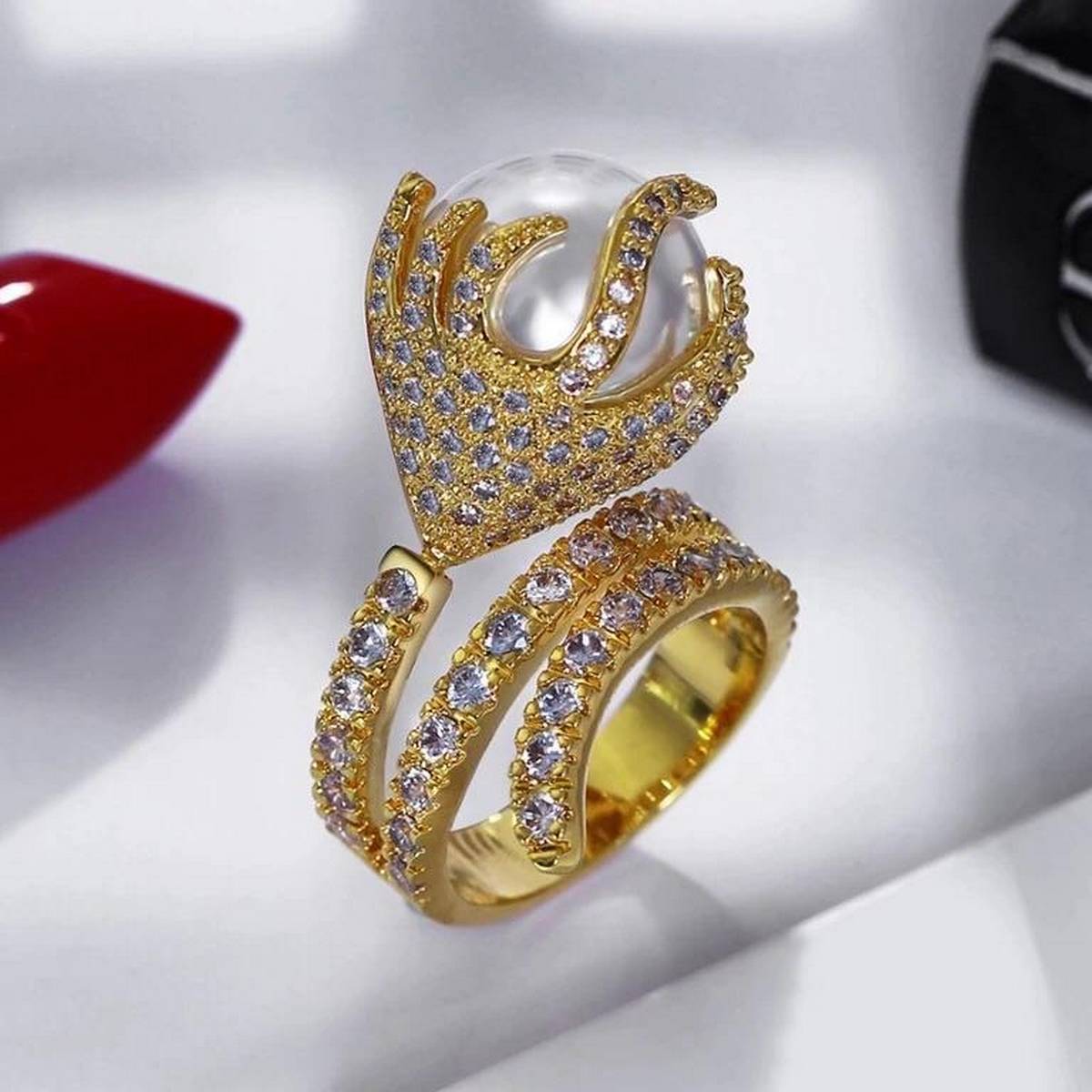 High Class Elegant Trendy Cubic Zircon Ring For Women