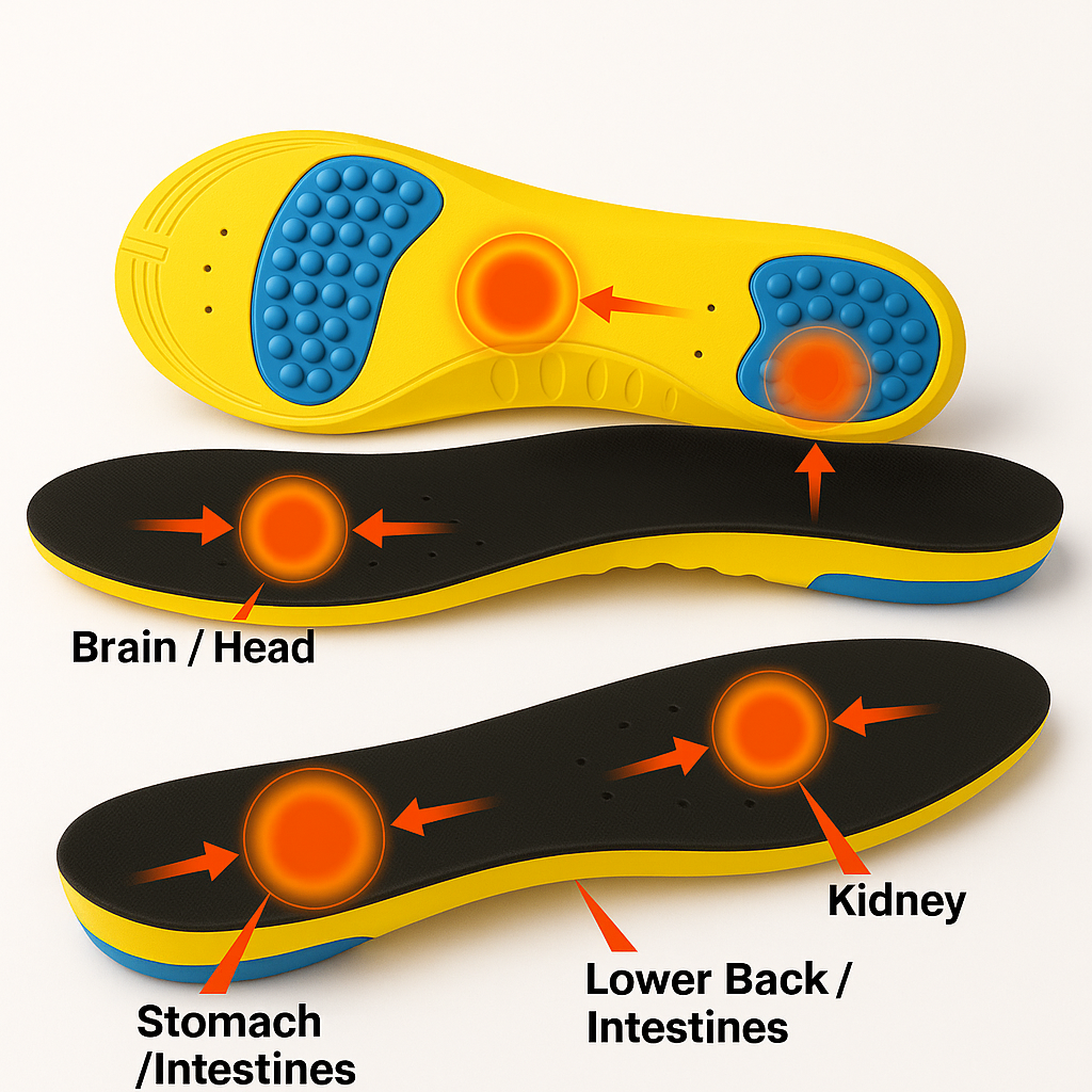Black Camel Men’s Orthopedic Shoe Insoles Arch Support Medicated Summer PU Foam Sneaker Inner Soles for Flat Feet Comfort Multi color
