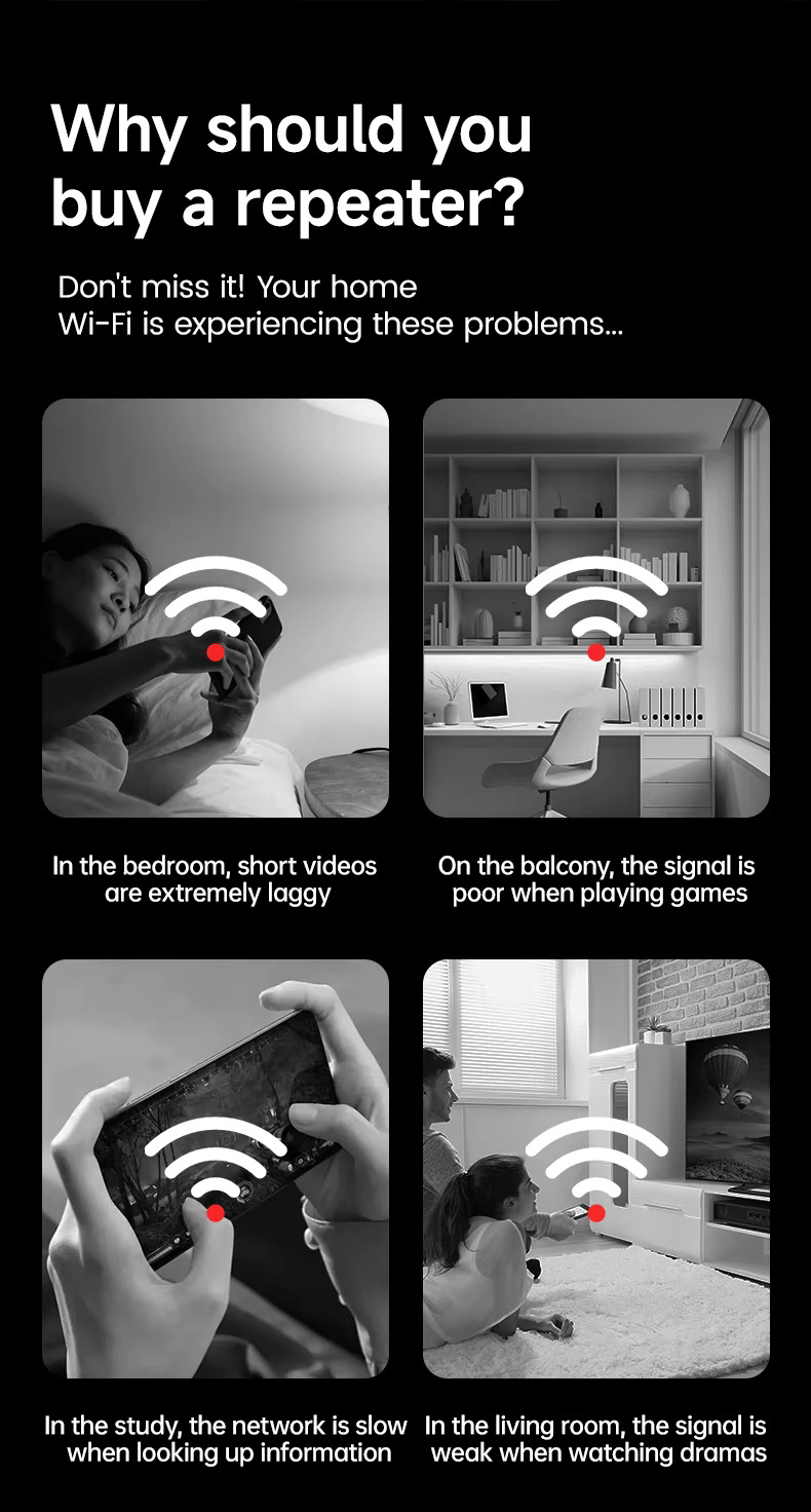 WiFi wireless Range Expansion | Wifi Access point | Access Point | WIFI Bridge Mode | Wifi Router | WIFI Hotspot | Dual Ethernet Ports for Connection with Ethernet Cable |