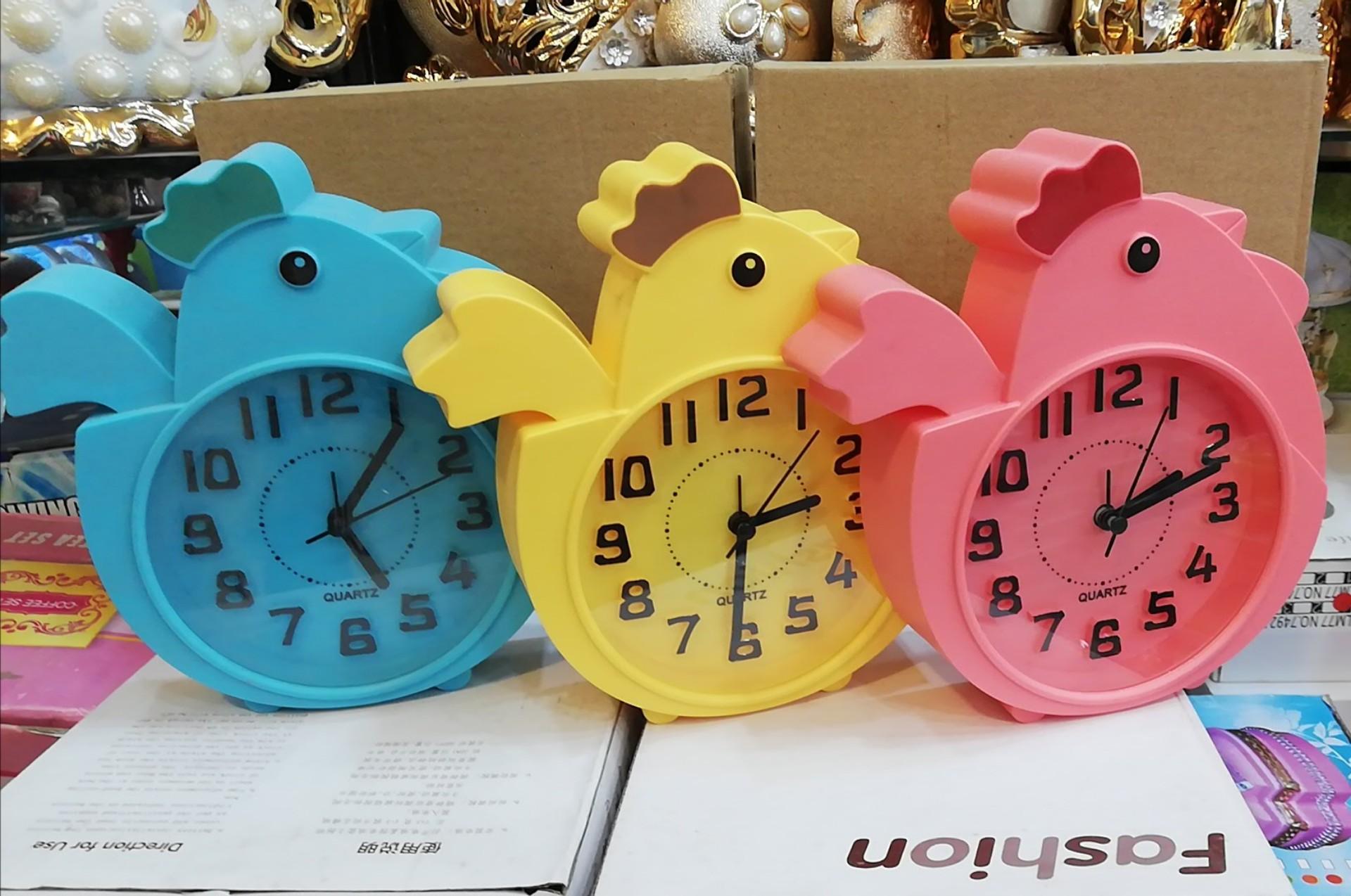 JUSTUP Alarm Clocks For Bedrooms, Cartoon Alarm Clock Bear Alarm Clock
