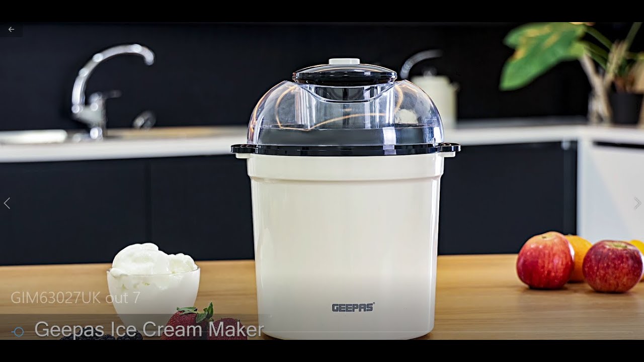Imported 1.2L Ice Cream Maker Daraz.pk
