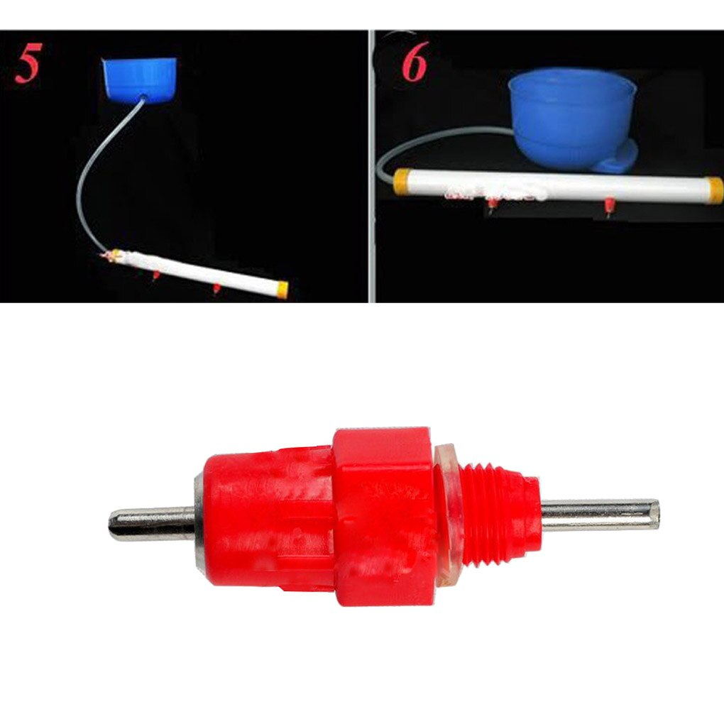 10-Pack Poultry Water Drinking Nipples - Screw-In For Duck, Chicken, Hen, Automatic Drinker