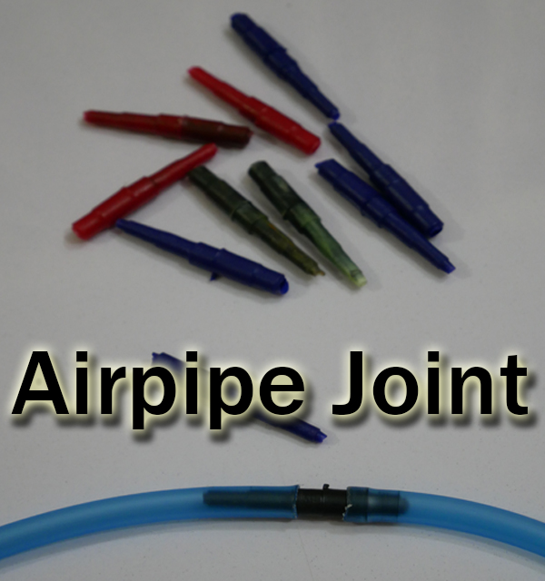 Fish Aquarium Air Pipe Joint 5 Pieces