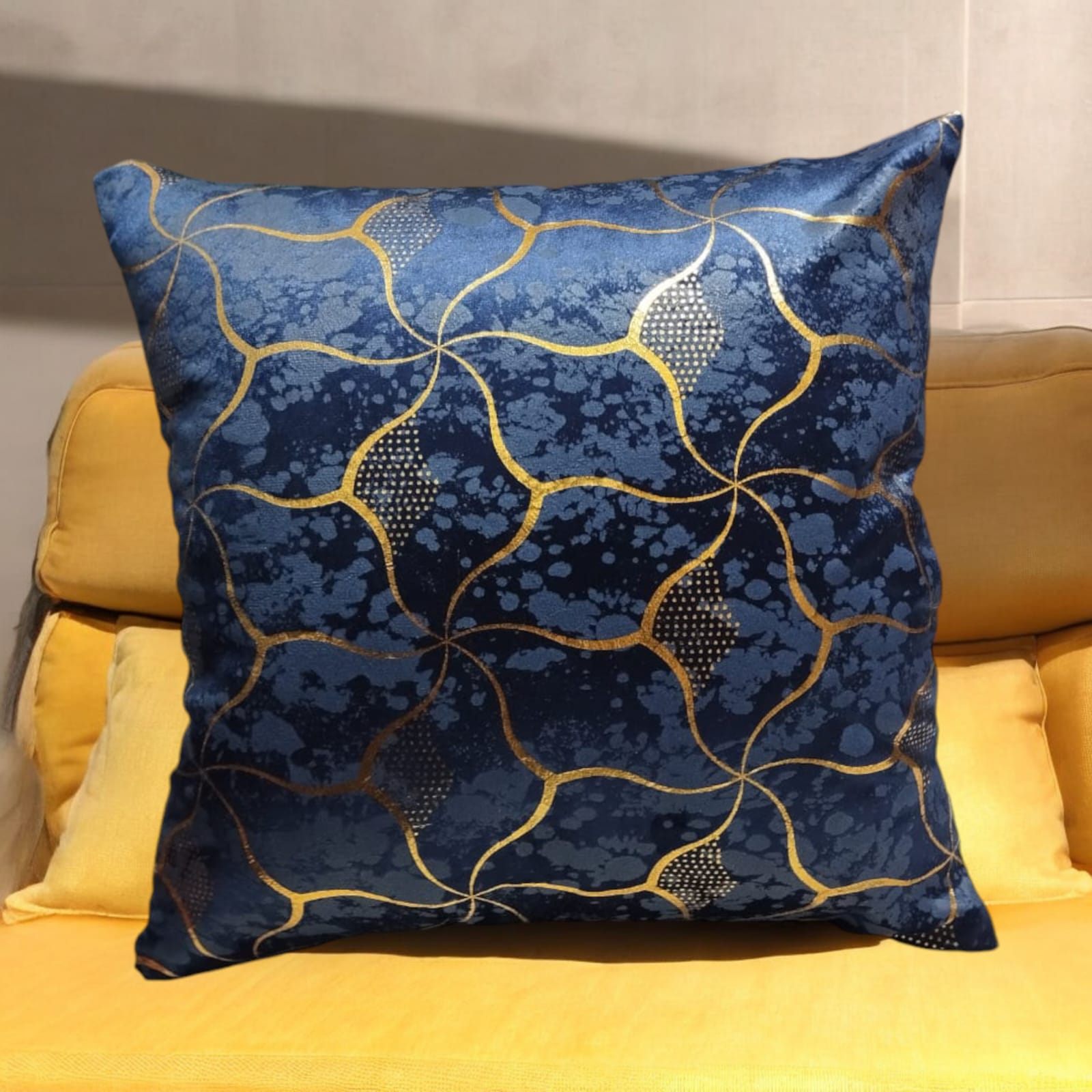 Luxury Texture Plain Velvet Cushion Covers 16"×16" Inches By Ayat Bedding