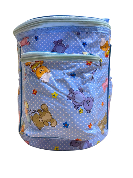 Baby Diaper bag Round Shape Baby Bag For Diaper & Accessories - Circle for Newborn Baby Multicolour