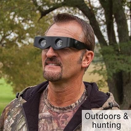 Telescope Glasses Foldable Binoculars Glassess Hands Free Adjustment Outdoor for Fishing Bird Watching Theater Opera Sports TV Sight Seeing Hiking Sewing
