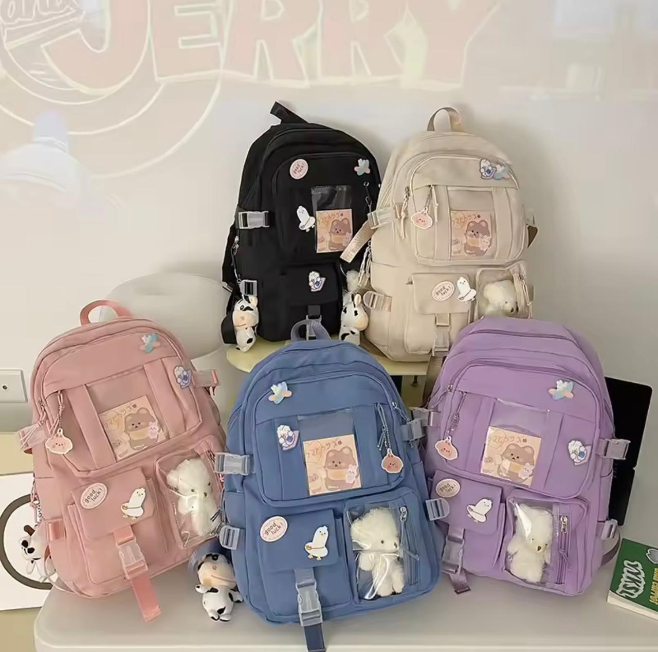 Stylish bag for girls college University bag for girls Bagpack for girls Korean style Woman bags stylish school bag
