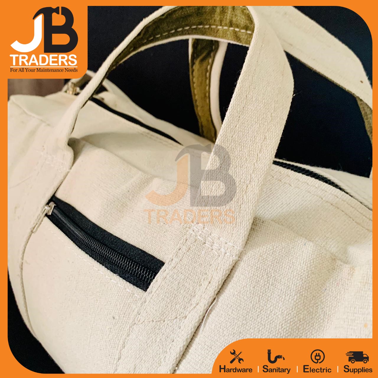 Premium Quality Portable Multi-function Canvas white Bag 18 Inch to 26 Inch Waterproof Storage Bag Hand Tool Bag Toolkit Case Tools Bag / tarpal