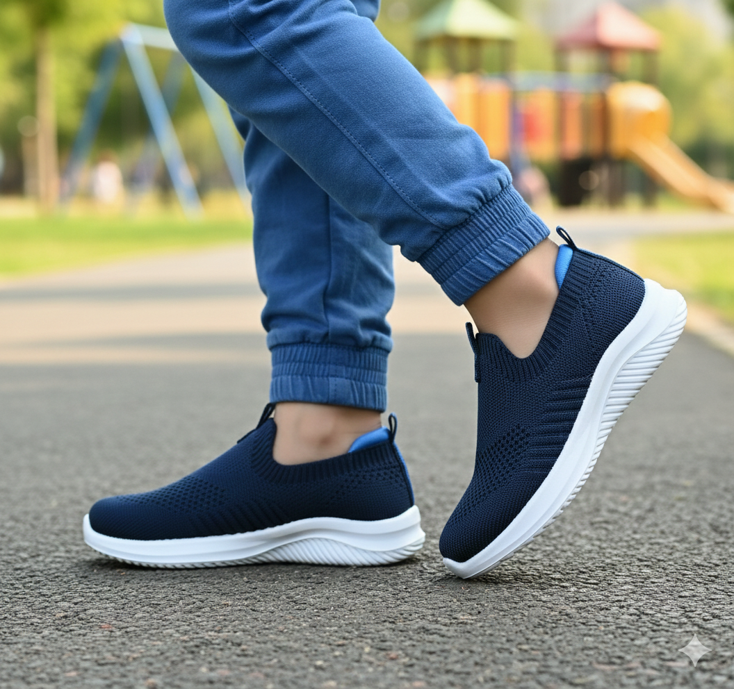 Easy to Wear Soft Comfortable Imported Sketcher IN Different Colours for Kids - 109A