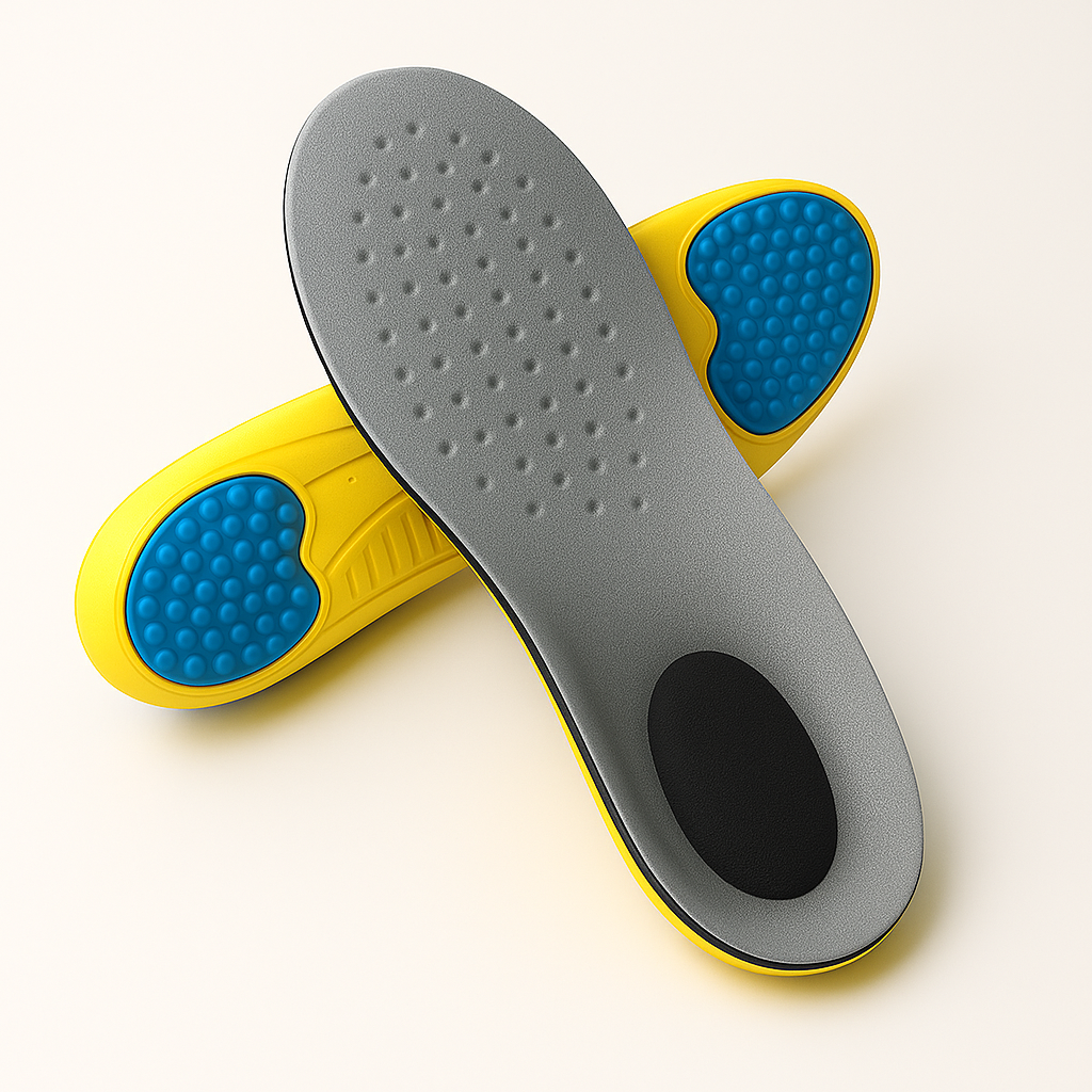 Inner Sole for Men Shoes | insoles Sneakers for men | 4D Message Cusion Inner Sole | Medicated Inner Sole | Pitawa | Soft Cushion Arch Support Insole