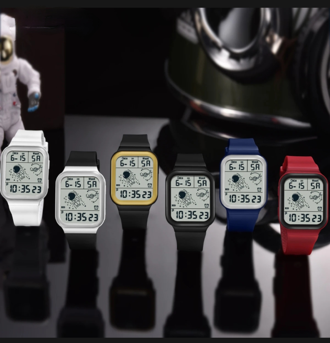 High Quality Digital Led Sport Watch New Design Sport Watch For Men Water Resistant Student Sport Watch Digital Unisex Sports Watches Digital Watch With Alarm Clock - Sport Digital Watch - Kids Watches For Boys - Square Teenage Student Sport Watch"
