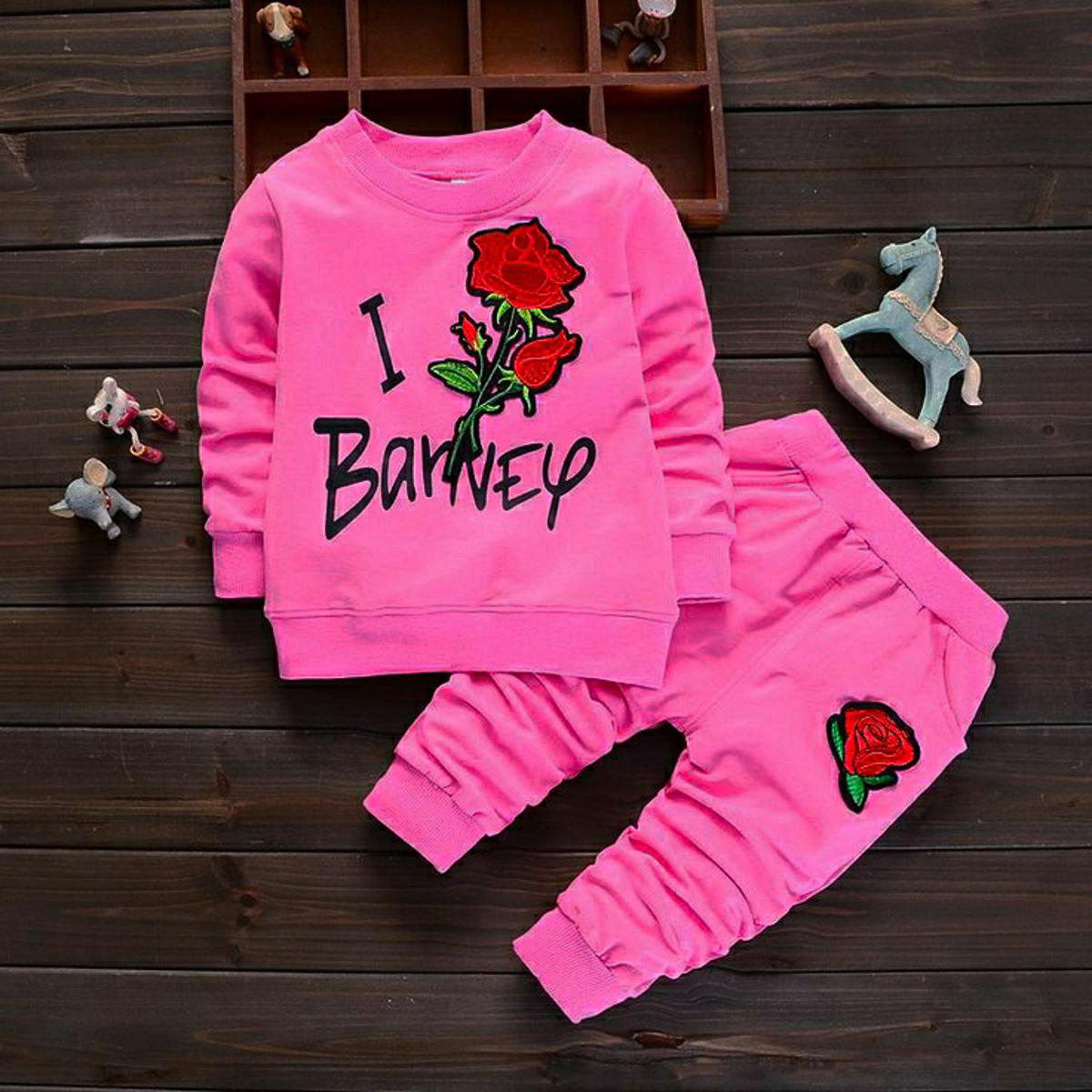 Swetshirt And Pajama Trouser For Kids Baby Boys And Baby Girls Imported Comfy Winter Warm Tops Clothes Sets Dresses Outfit