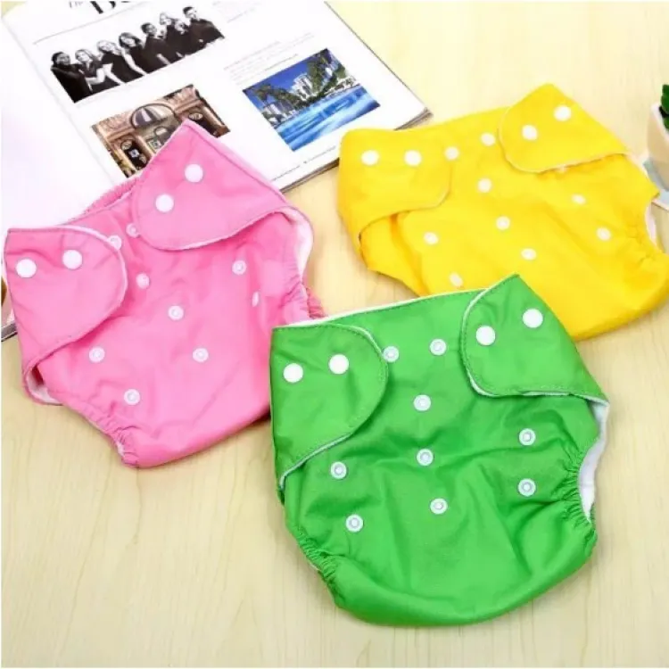Baby Reusable Diapers Newborn Cotton Cloth Nappy Diaper Liners Kid Washable Nappy Baby Cloth Diaper