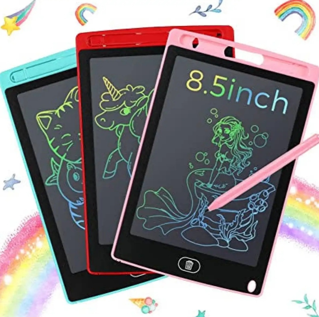 LCD Writing Tablet Electronic Slate E-writer Digital Memo Pad Erasable Writing Board Learning Toys And Gadgets For Educational And Daily Life Routine Notebook Purpose - 8.5 Inch