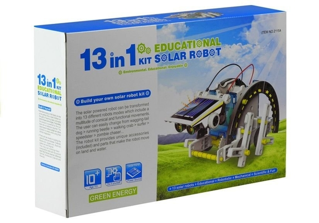 13 in1 Solar Kit Robot DIY Kit Solar Energy for kids