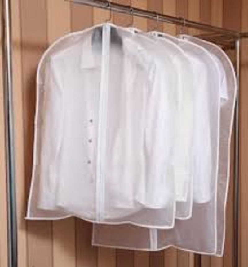 Clothes Dust Cover Transparent Coat Cover Dust Protection Garment Cover Clothes Protector Clothing Storage Clear Coat Bag Plastic Coat Cover Suit Cover Sherwani Cover Burka Cover Kids Coat Cover Jacket Cover T-shirt Protector Formal Wear Storage
