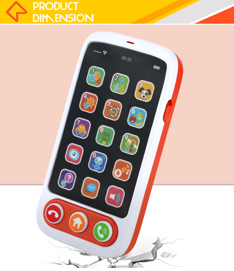 Huanger Music Baby Smart Cell Phone Toy Mobiles Phone