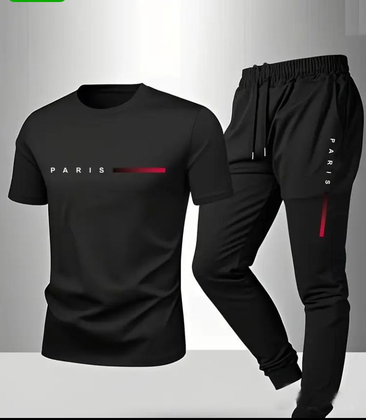 NEW TRENDY 🔥 D T F (STRONG & UNBREAKABLE REFLECTOR PRINTED) SUMMER TRACKSUIT FOR MEN _ SOFT AND COMFORTABLE FABRIC SUMMER TRACKSUIT FOR MEN - PREMIUM T SHIRT AND TROUSER SET PRINTED SUMMER TRACKSUIT FOR MEN_TRACKSUIT FOR BOYS. ( MULTIPLE COLORS)