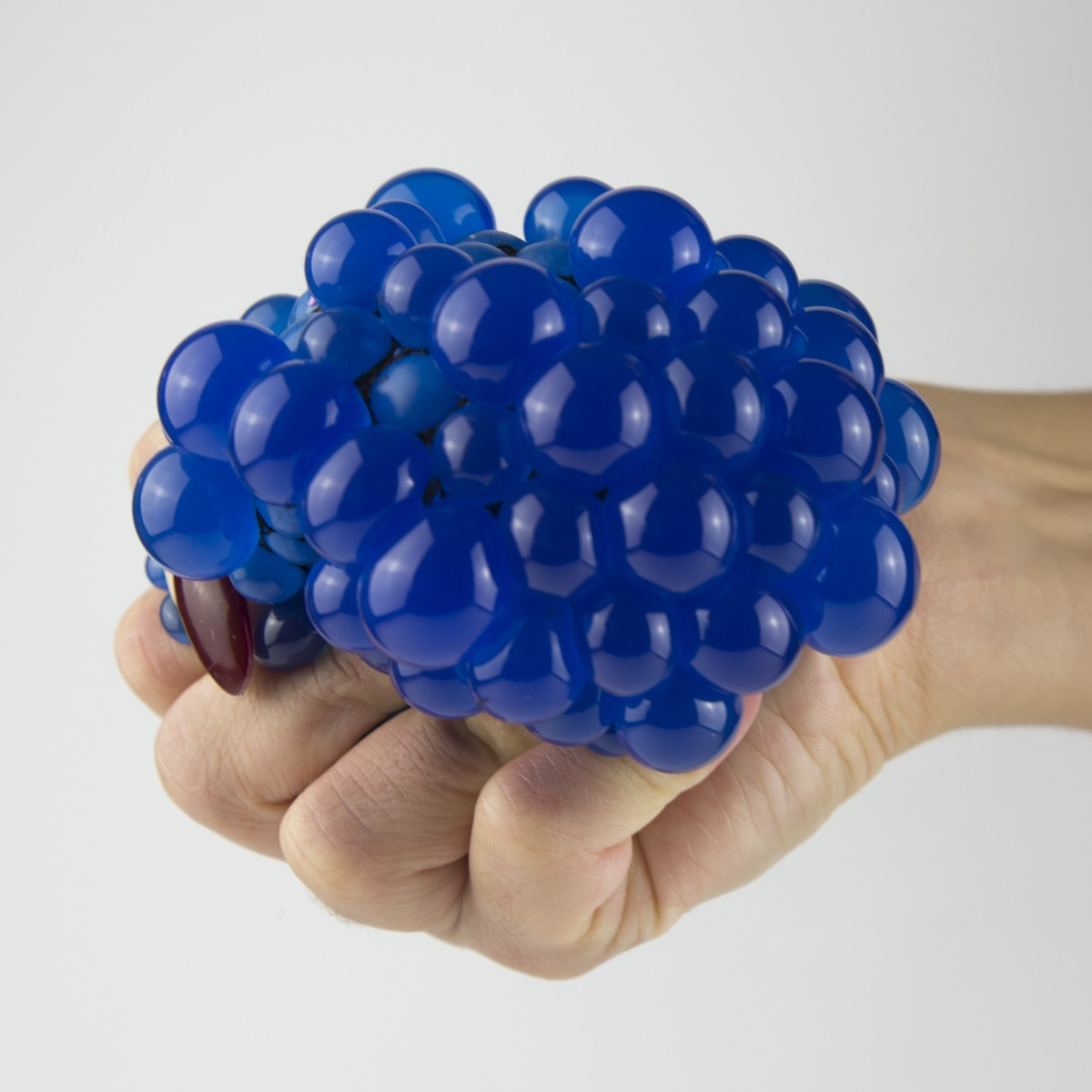 blue squishy ball