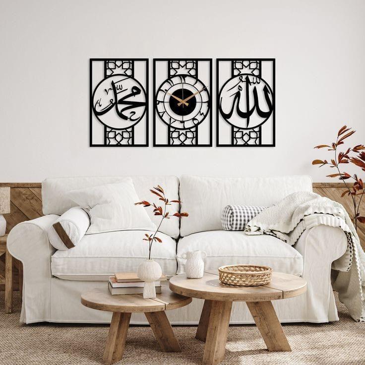 Wooden Clocks for rooms | Clocks | Clocks for rooms Fancy wooden | clock wall stylish | clock for room  clock decoration | wall clocks for bedroom fancy big 3d Clock for bedroom ,Home and offices I Big new design clock