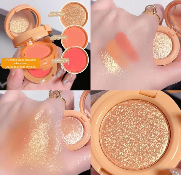 Best Deal In One Package: 3 In 1 Blushon – Versatile, Long-Lasting, Vibrant Shades For Cheeks, Lips, And Eyes. Perfect For Travel