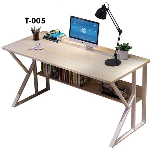 Office Table study table Desktop Table With Book Shelf Office Desk Book Shelf Laptop Table