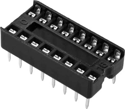 Pack of 5 - 16 Pin DIP IC Socket Holder