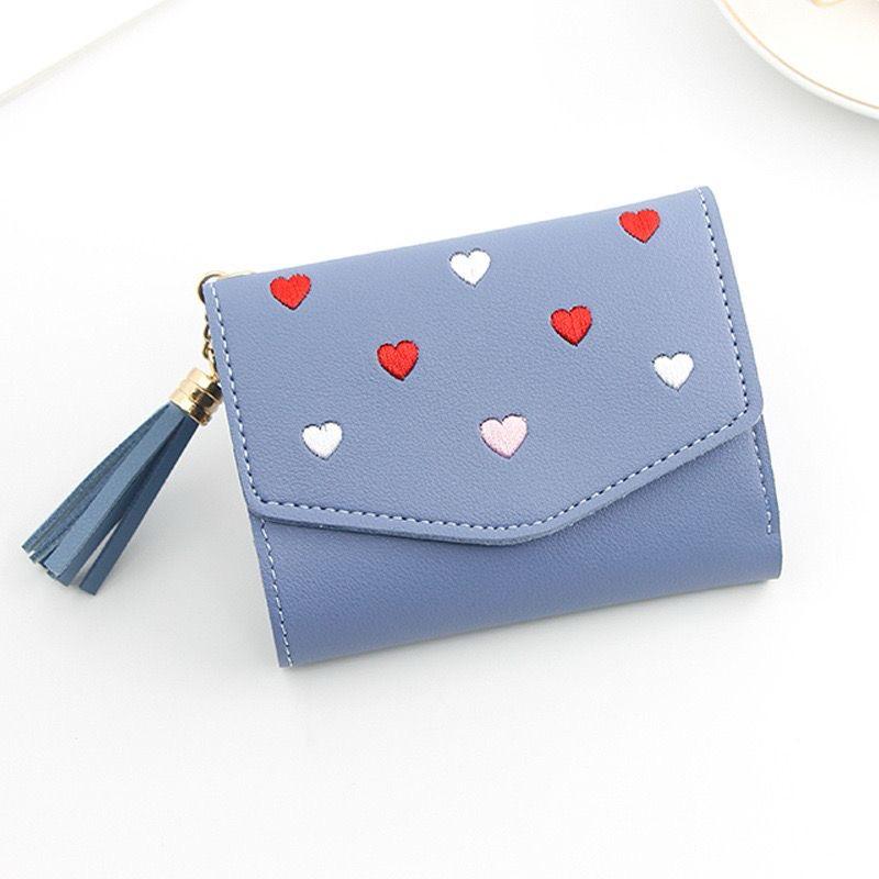 Short Women Wallets Small Slim Luxury Wallet New Fashion Pu Leather Female Purse Designer Money Bag Card Holder, wallets For Girls